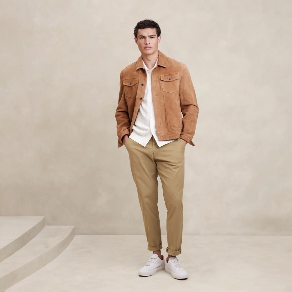 NWT Banana Republic Slim Lived In Chino